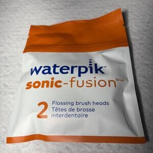 Waterpik Compact Replacement Brush Heads Covers Sonic Fusion Flossing